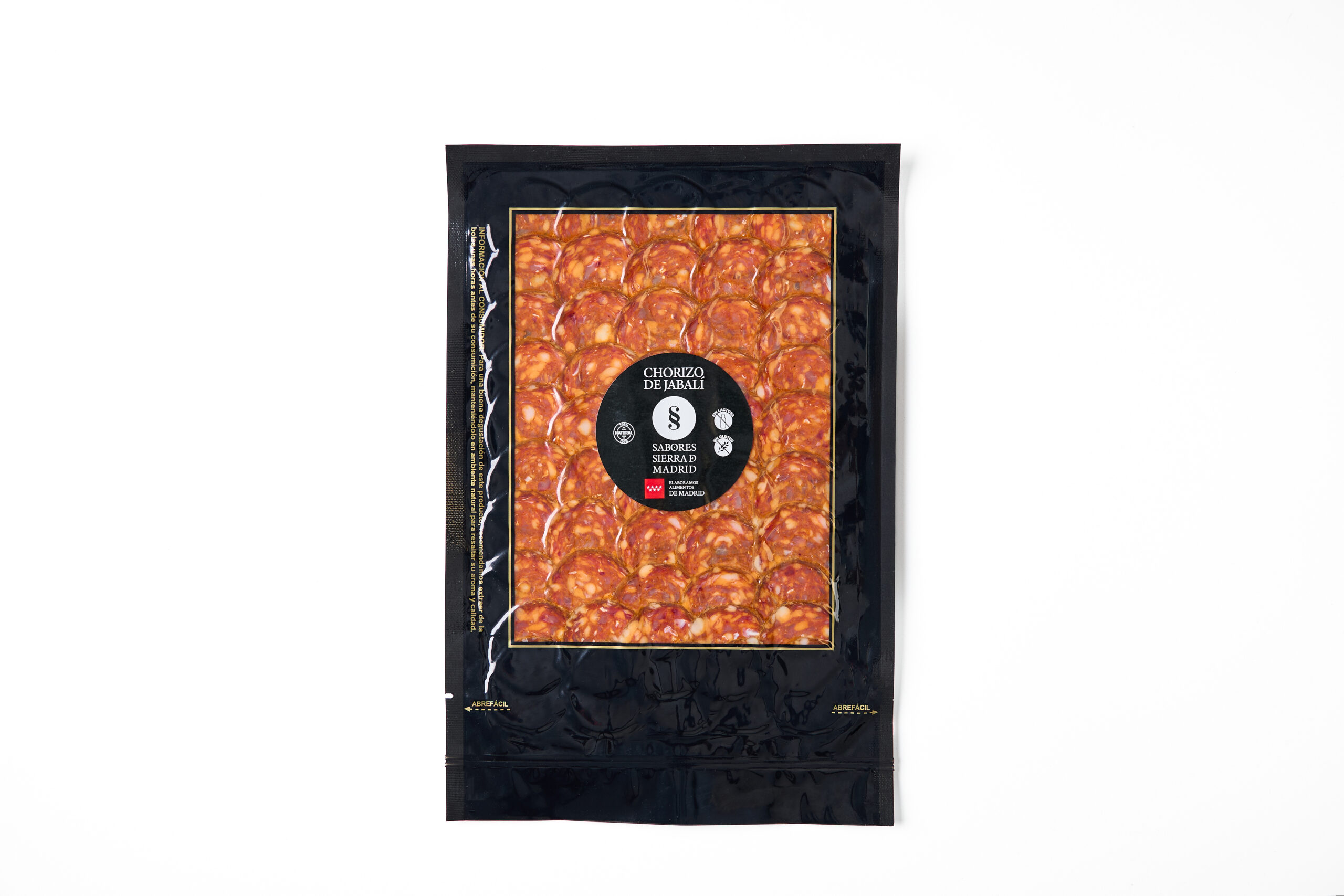 CHORIZO DE JABALÍ LONCHEADO