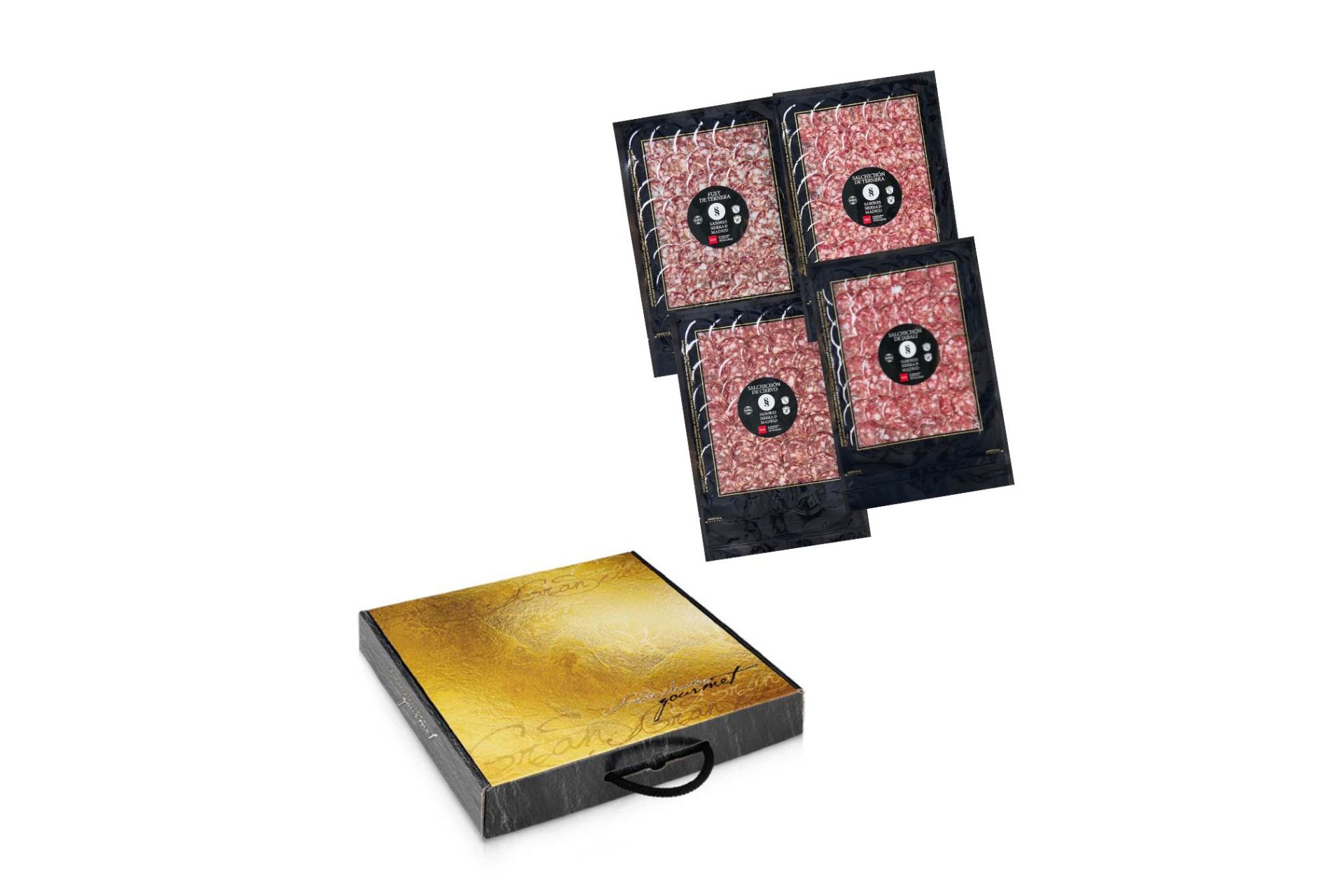 PACK GOURMET SURTIDO SALCHICHONES Y FUET